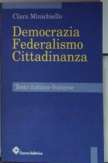 democrazia federalismo cittadinanza
