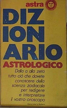 dizionario astrologico