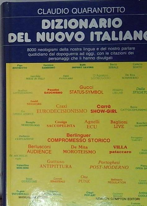 Dizionario del nuovo italiano