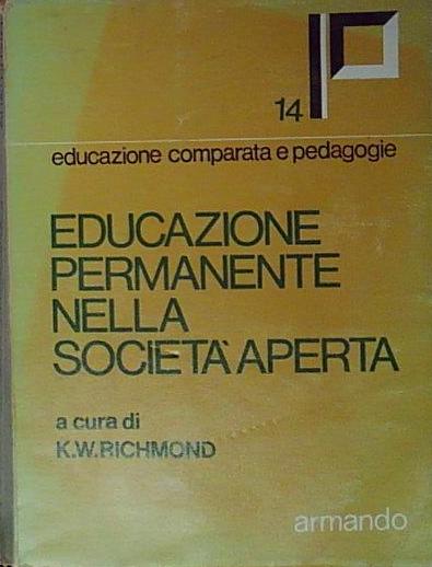 Educazione permanente nella società aperta.