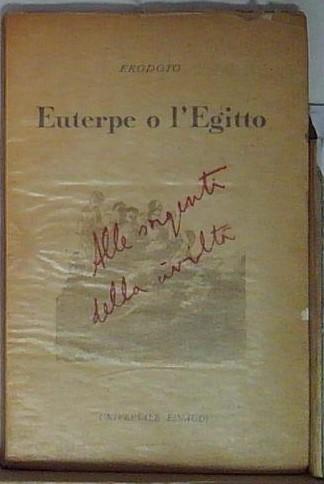 Erodoto EUTERPE O L&amp;#039;EGITTO