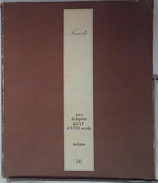 finarte asta di dipinti dal xv al xviii secolo