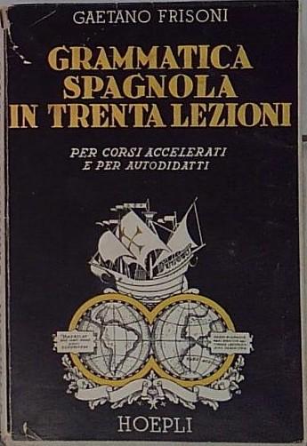 grammatica spagnola in trenta lezioni