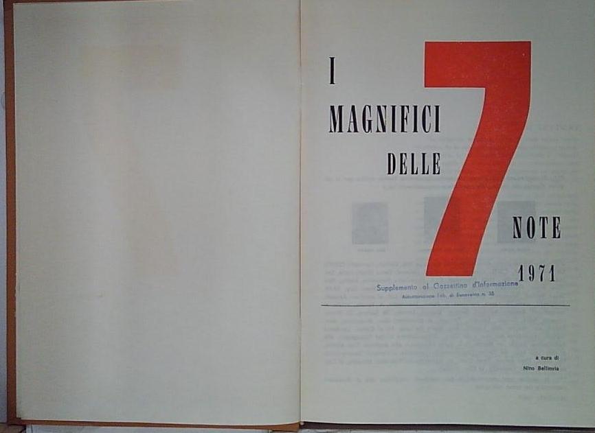 i magnifici delle 7 note