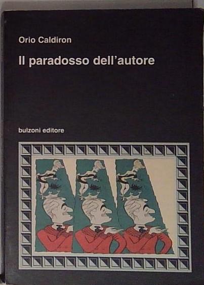 il paradosso dell'autore