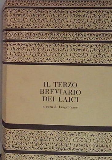 Il terzo breviario dei laici.