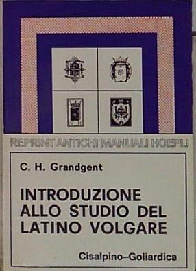 introduzione allo studio del latino volgare