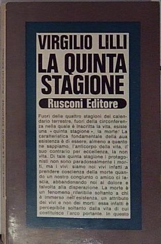 L- LA QUINTA STAGIONE - VIRGILIO LILLI - RUSCONI -- …