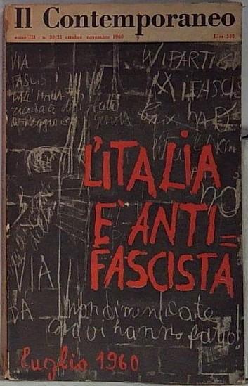 l'italia è antifascista il contemporaneo