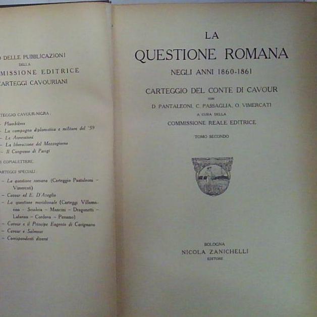 la questione romana negli anni 1860 1861 2