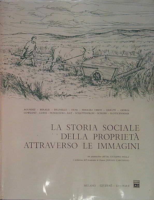 La storia sociale della proprieta' attraverso le immagini.