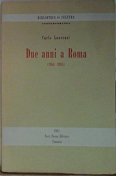 Laurenzi DUE ANNI A ROMA