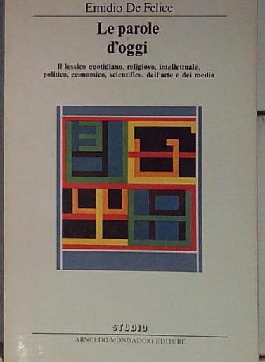 Le parole d'oggi