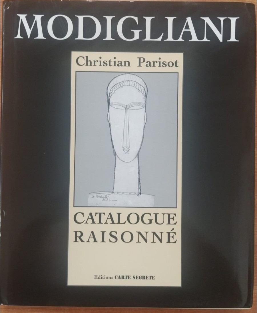 Modigliani Catalogue Raisonné Tome III Dessins Acquarelles Hardcover Parisot Ch