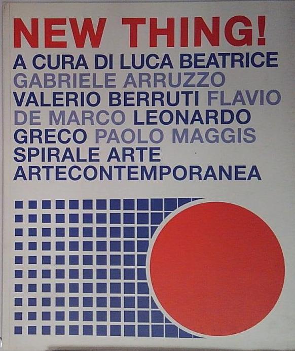 new thing a cura di luca beatrice