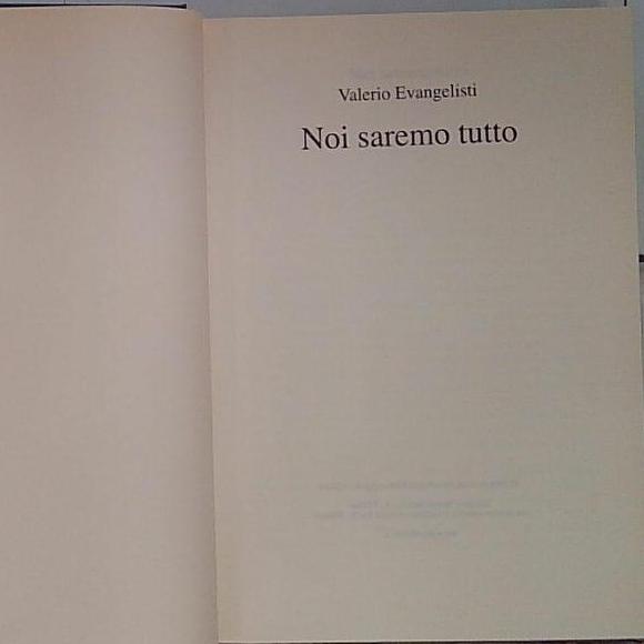 noi saremo tutto