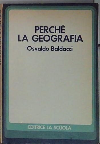 perché la geografia