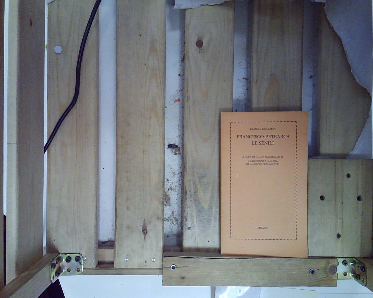 Petrarca LE SENILI Einaudi 1976