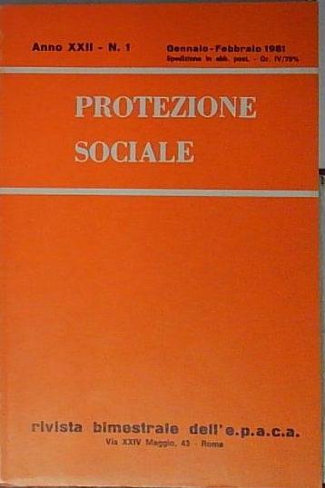protezione sociale rivista epaca anno xxii n 1 gen feb …