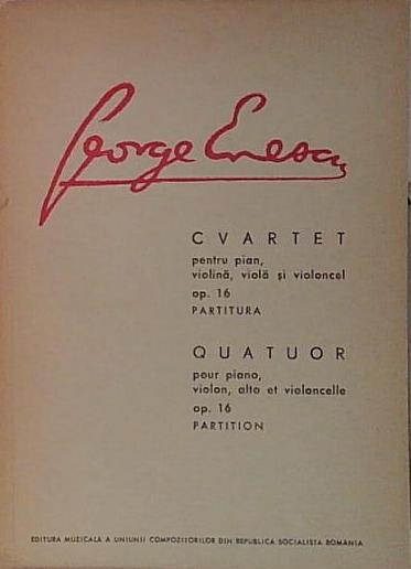 quatuor pour piano violon alto et violoncelle op 16