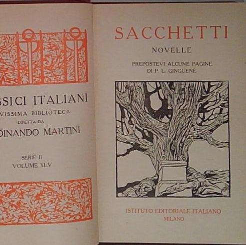 sacchetti novelle