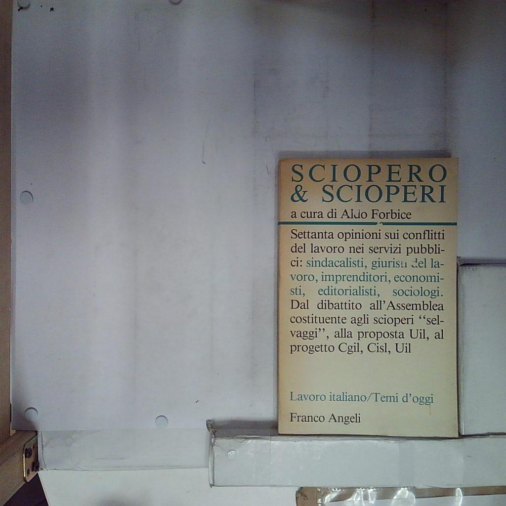 Sciopero &amp; scioperi