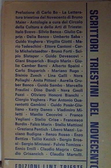 scrittori triestini del novecento