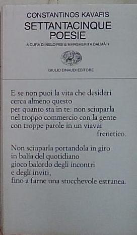 Settantacinque poesie