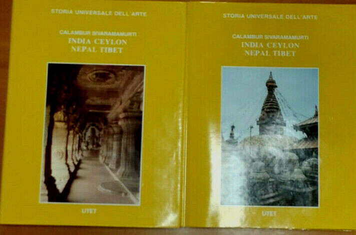 Sivaramamurti INDIA CEYLON NEPAL TIBET Completo Utet Storia universale arte …