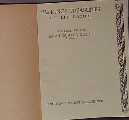 the kings treasuries of literature