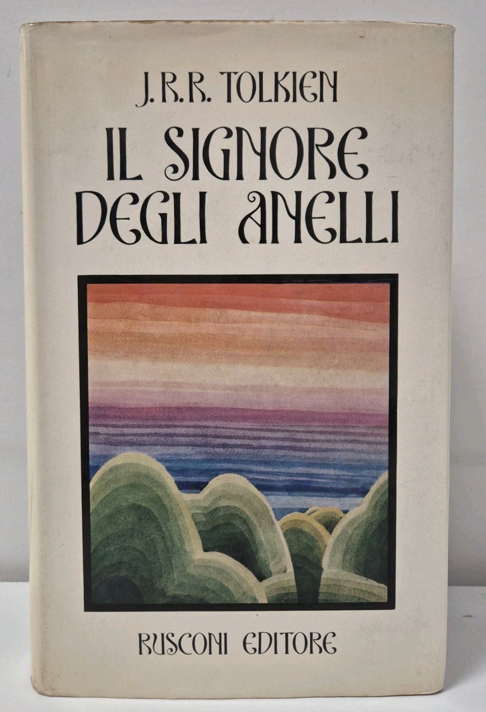 Tolkien IL SIGNORE DEGLI ANELLI Rusconi gennaio 1971