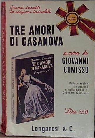 TRE AMORI DI CASANOVA