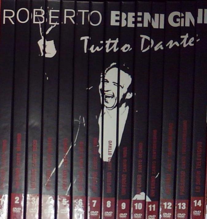 Tutto Dante - Roberto Benigni - Box 14 DVD + …