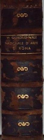 vi quadirennale nazionale d'arte di roma
