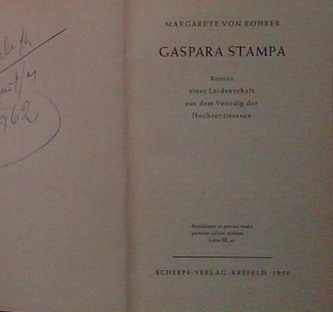 Von roher GASPARA STAMPA