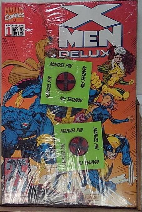 X MEN DELUXE 1 APRILE 95 MARVEL PIN