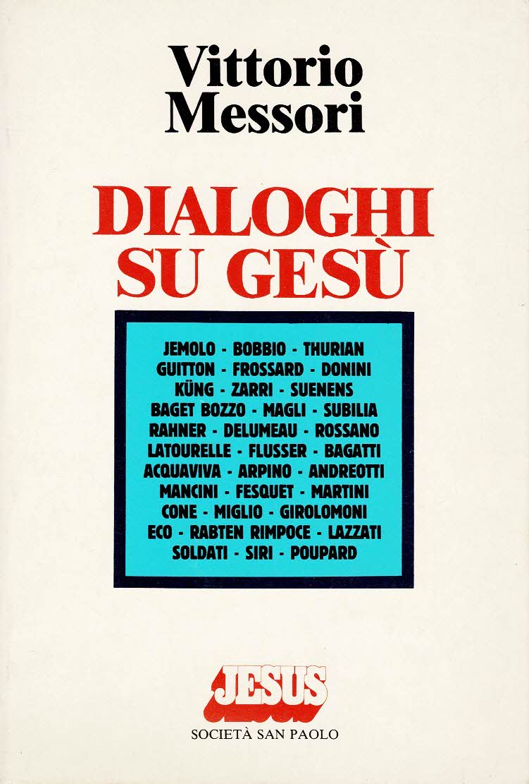 Dialoghi su Gesù