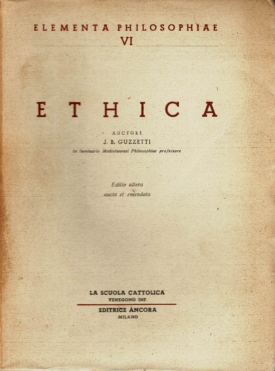 Elementa philosophiae 3 Ethica