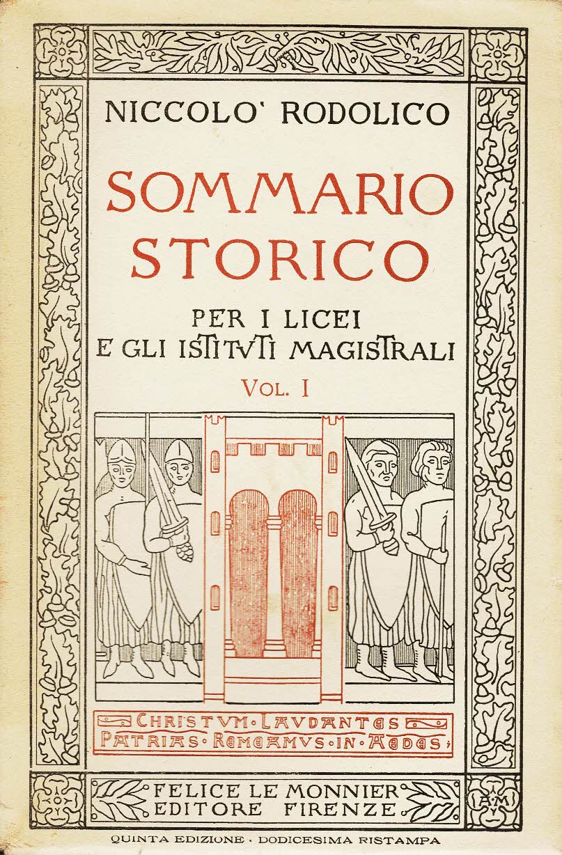 Sommario storico ad uso dei licei e degli istituti magistrali …
