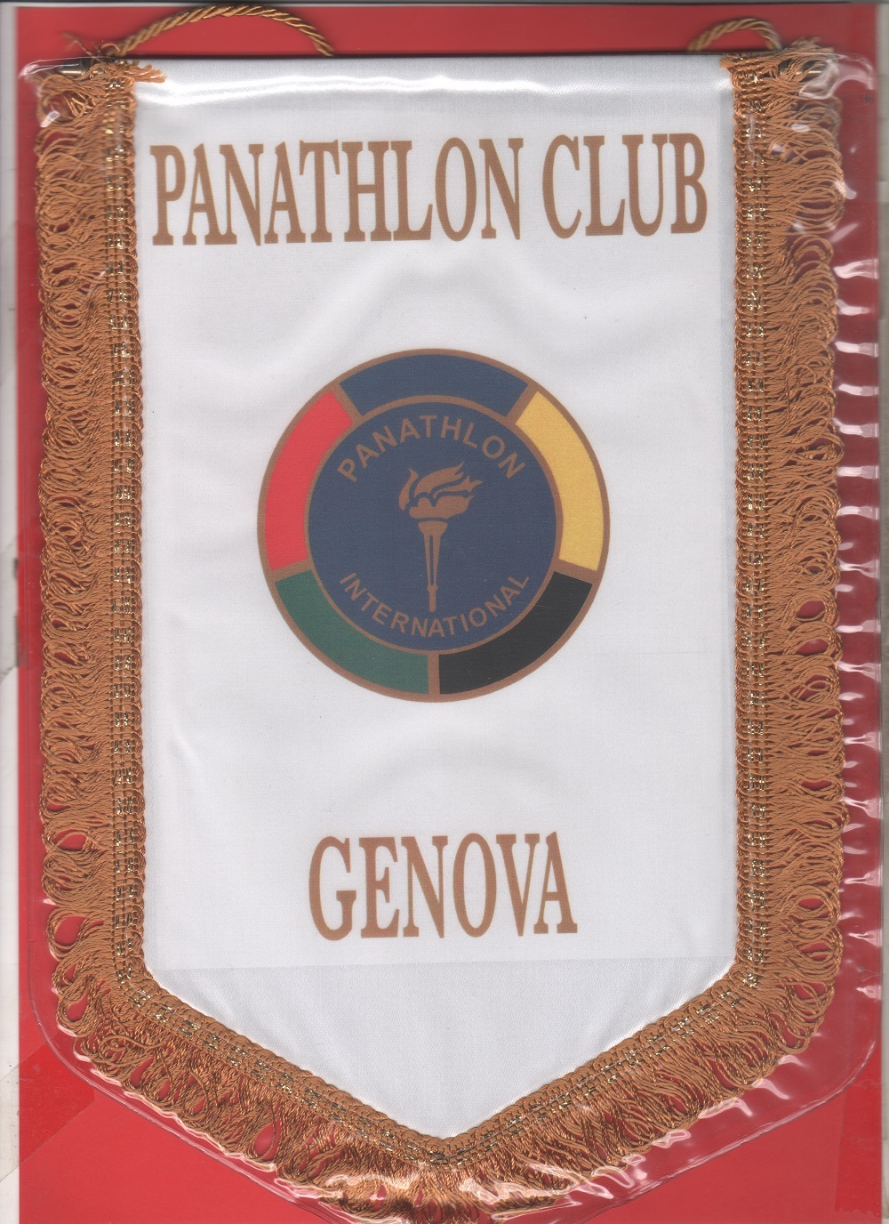 1952-2002. Panathlon Cub Genova, 50 anni di attività, con gagliardetto