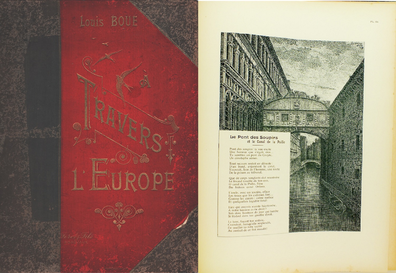 A travers l'Europe - Louis Boue