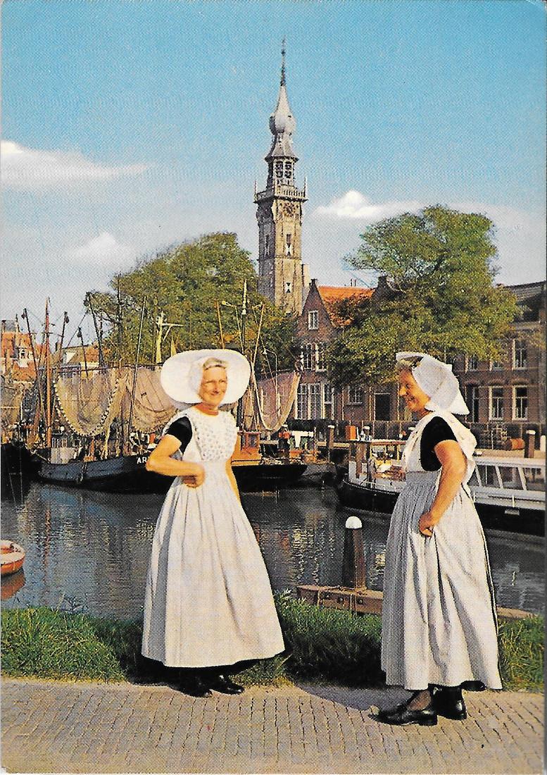 Abiti tradizionali. Zeeland. Non viaggiata