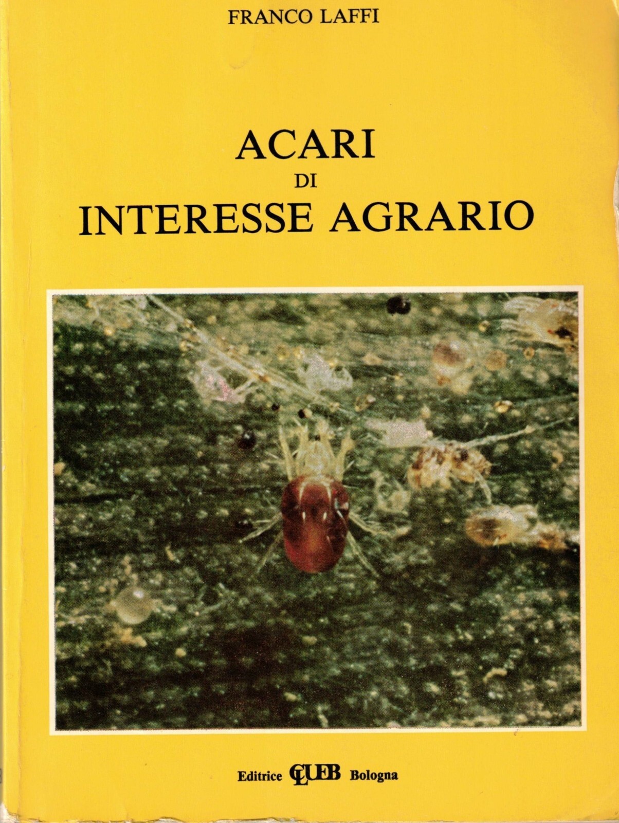 Acari di Interesse Agrario Libro Franco Laffi Clueb 1981
