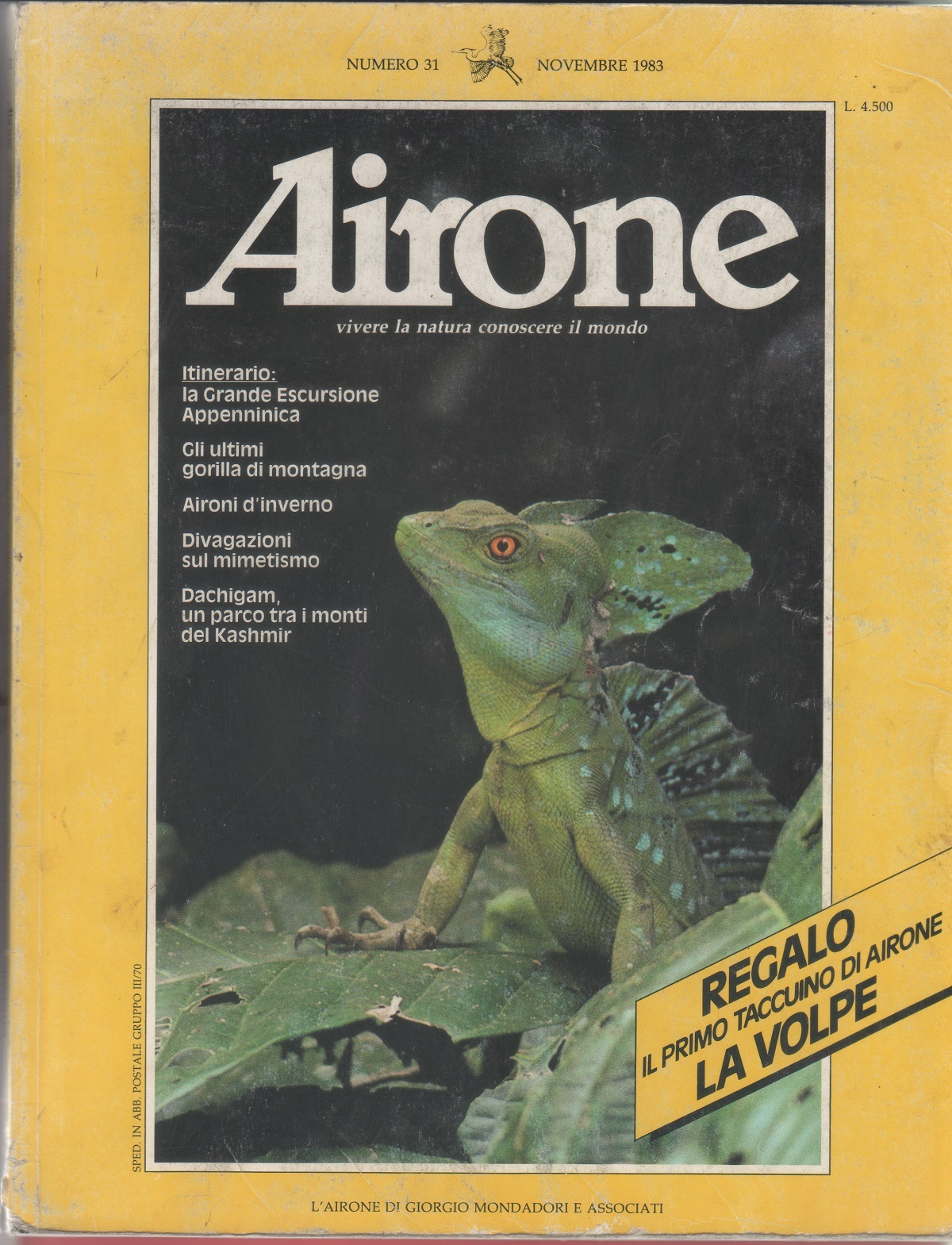 Airone rivista. n. 31, maggio 1983