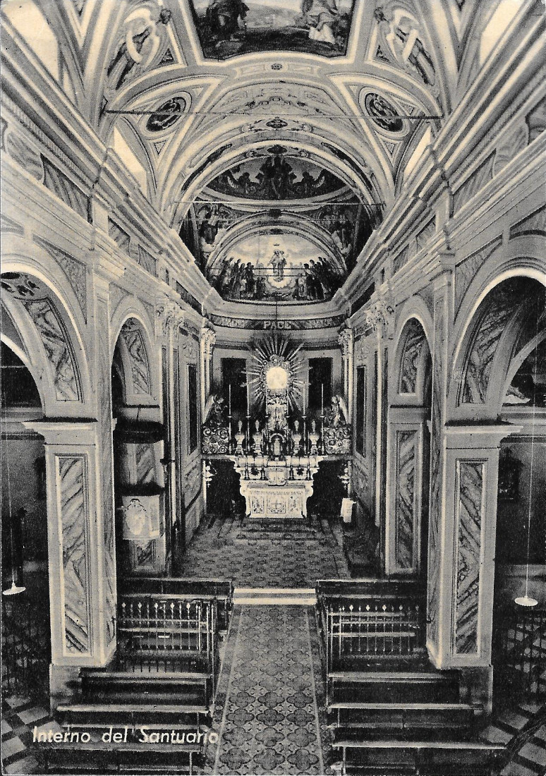 Albisola Superiore (SV). Santuario della Madonna della Pace. Interno. Non …