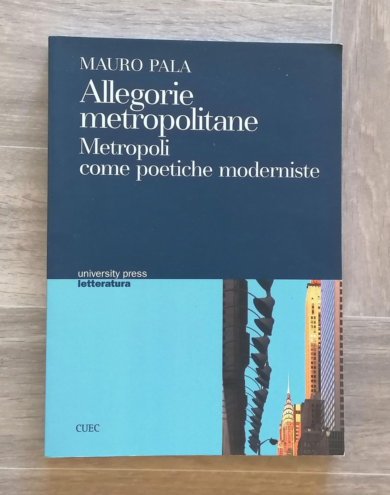Allegorie Metropolitane - Metropoli Poetiche Moderniste, Libro Mauro Pala Cuec
