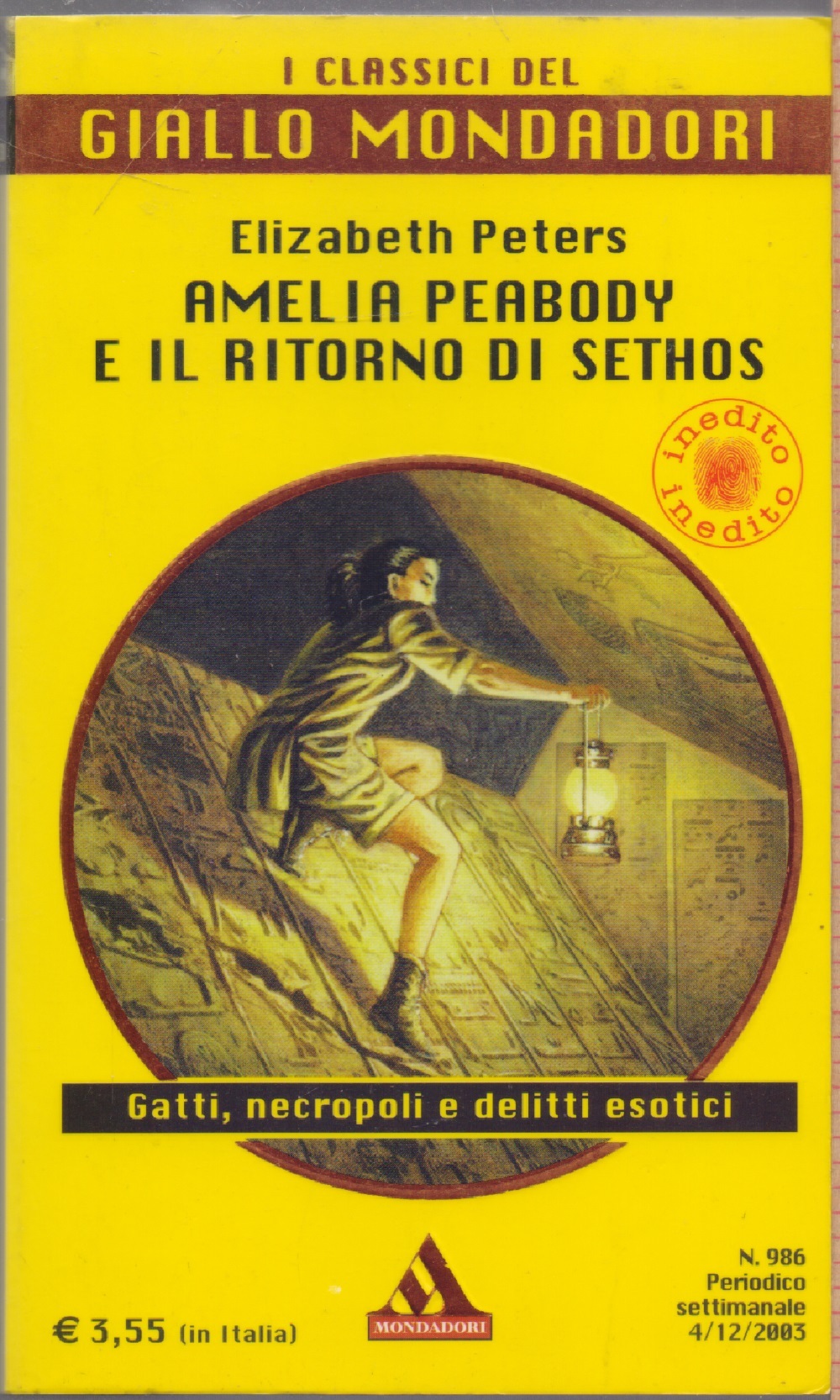 Amelia Peabody e il ritorno di Sethos - Elizabeth Peters
