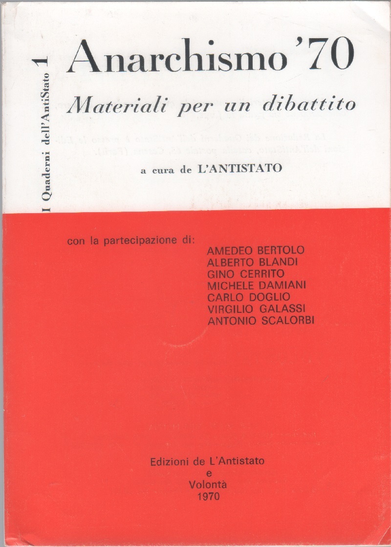 Anarchismo '70. Materiali per un dibattito
