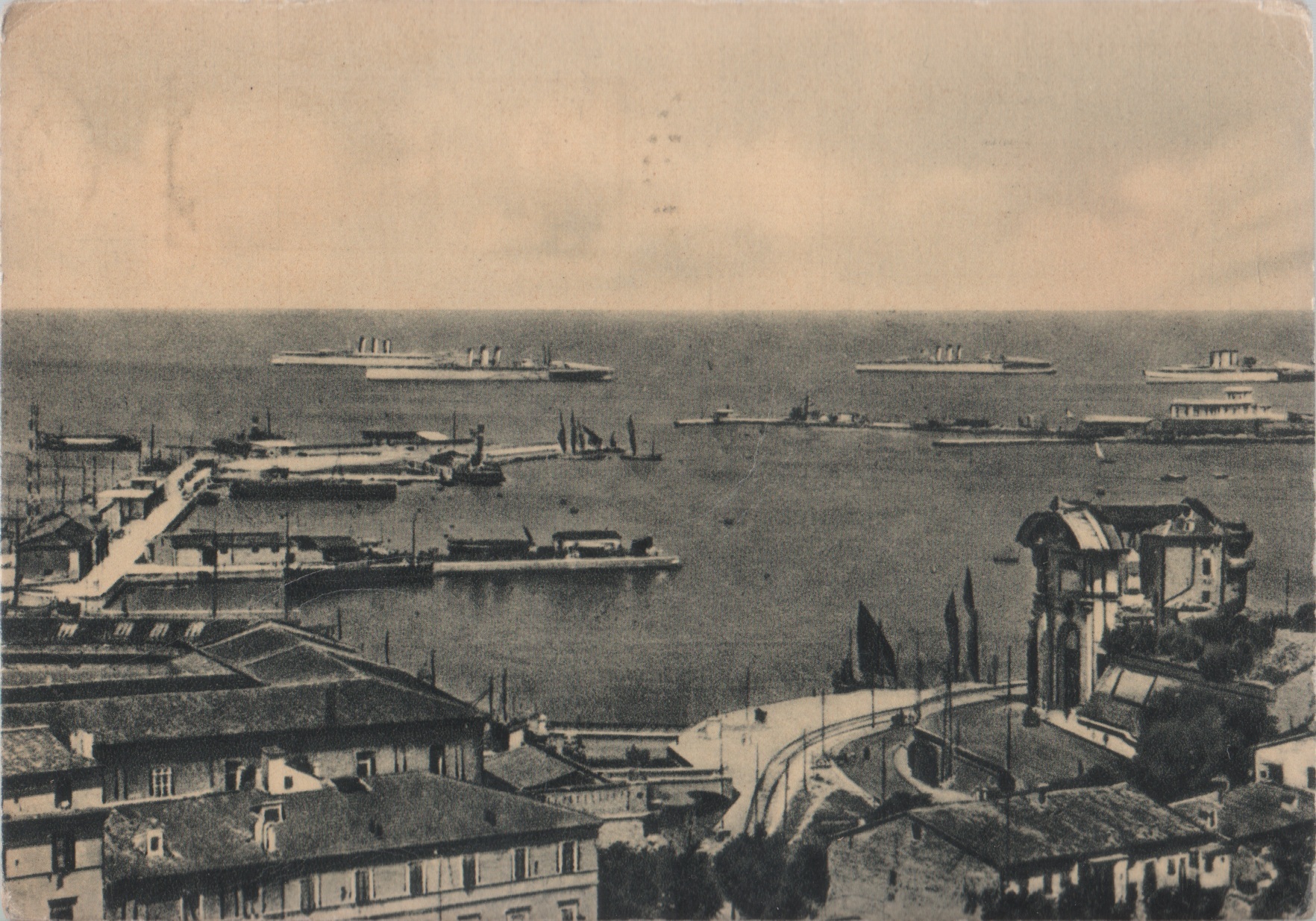 Ancona. Panorama. Viaggiata 1954