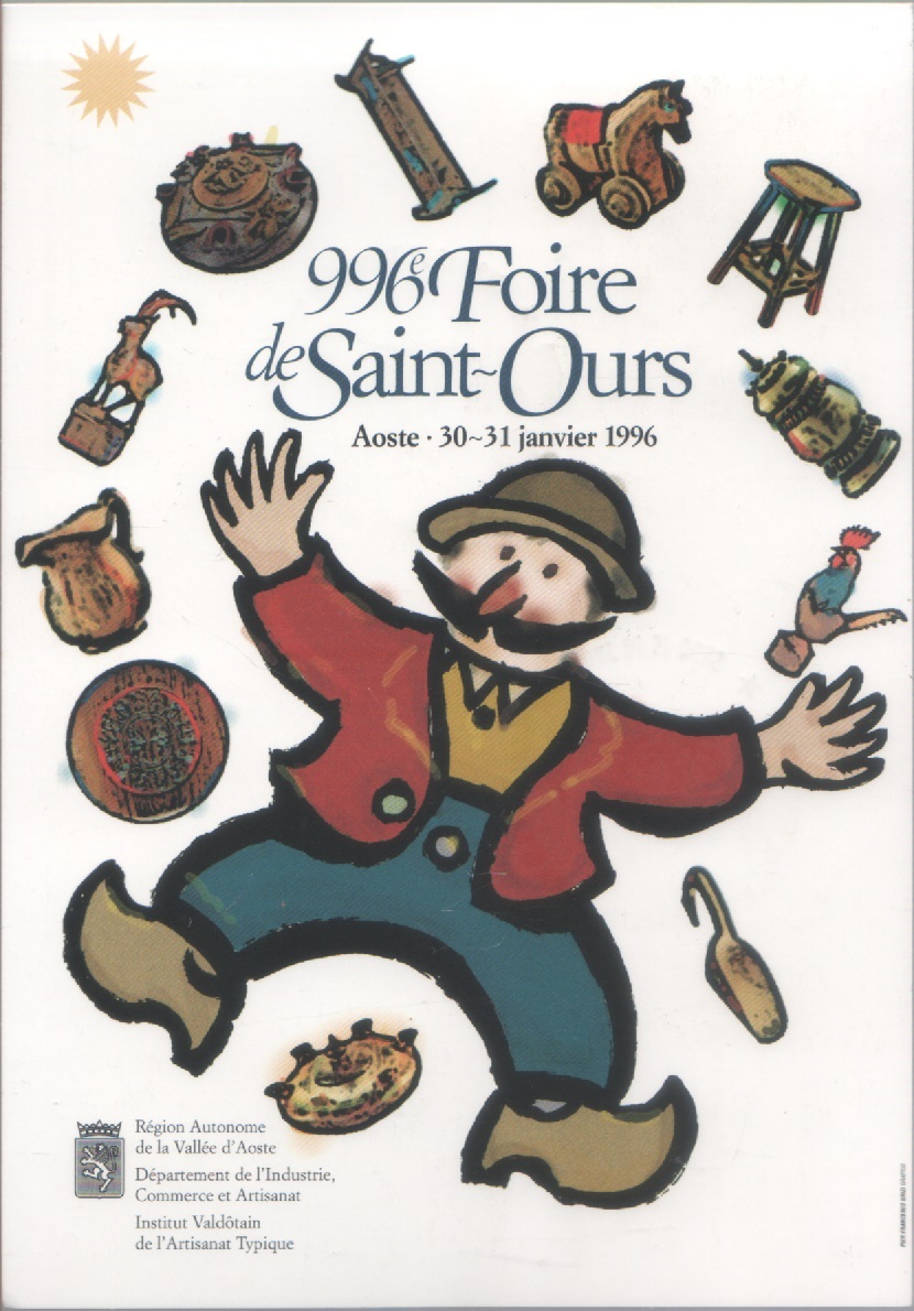 Aosta. 996a Foire de Saint-Ours. 1996